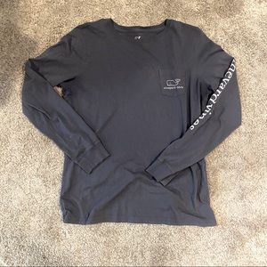 Dark blue Vineyard Vines long sleeve size small